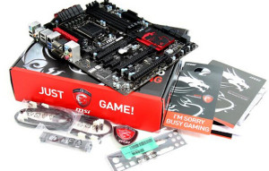 i7 gaming motherboard matching their Gaming series graphics card products from MSI
